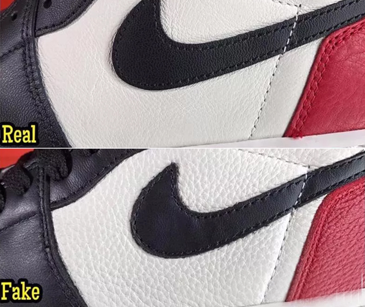 依賴虎撲鑒定？AJ 1球鞋真假對比，GET這些技巧不會被騙